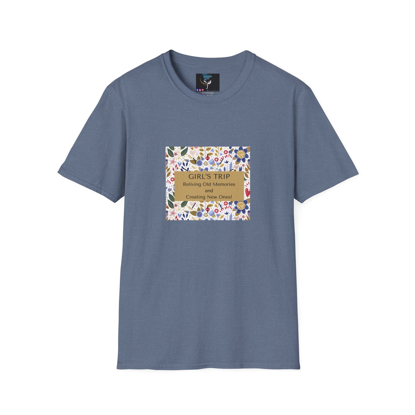 Unisex Softstyle T-Shirt This is your comfy shirt for a Girl's Trip, Glamping, Staff Meeting Overnights, and more.  Make unforgettable memories with this collection of sharable gifts!