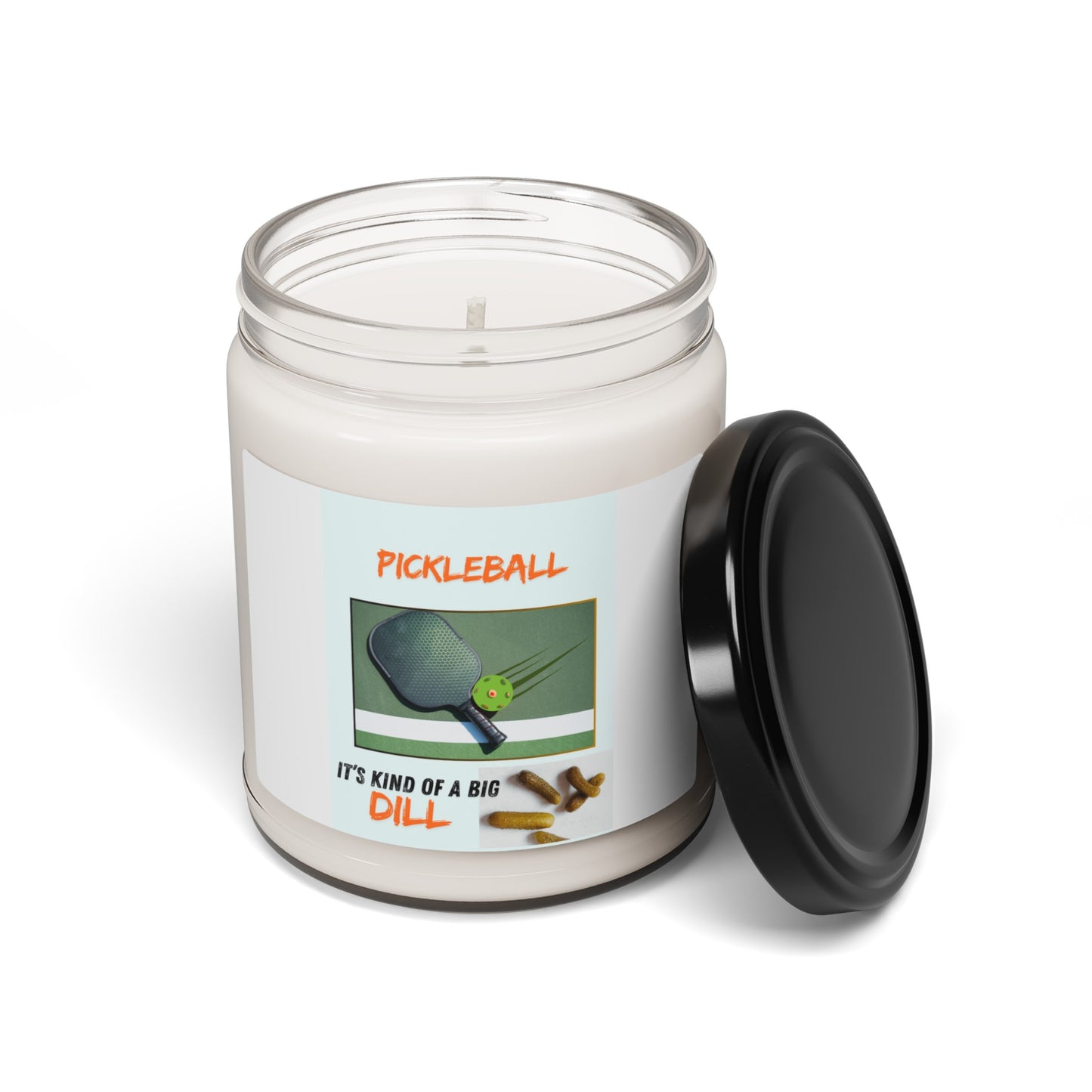 Pickle Ball is a Big Dill! Scented Soy Candle, 9oz