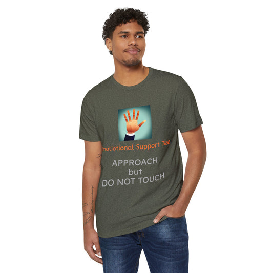 Emotional Support Tee feels cozy and comfortable with Emotional Support design!  Mental Health Awareness Month #Needmyspace #Mentalhealth #EmotionalSupport