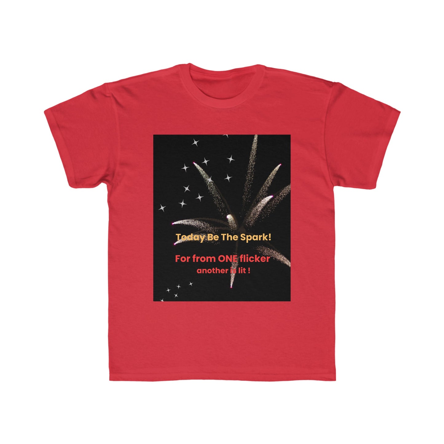 Be the Spark! Kids Regular Fit Tee for Family Gatherings & 2024 Presidential Election Festivities! Celebrate with t-shirts for your little "sparklers"!