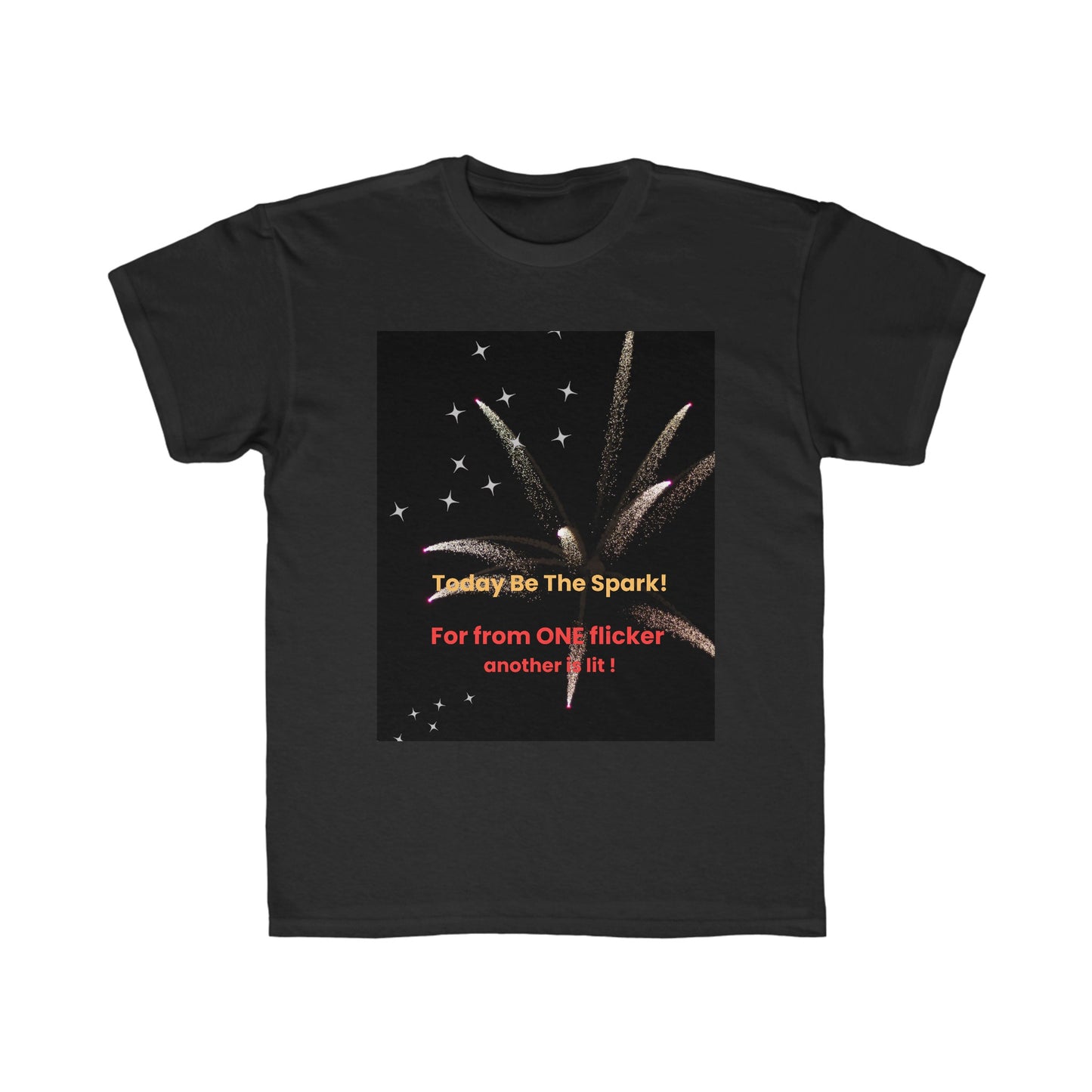 Be the Spark! Kids Regular Fit Tee for Family Gatherings & 2024 Presidential Election Festivities! Celebrate with t-shirts for your little "sparklers"!