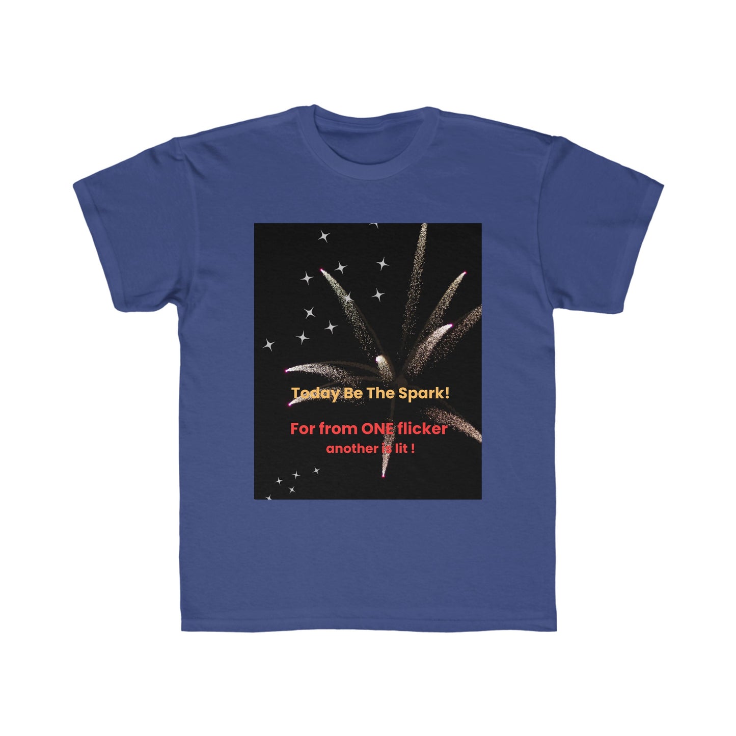 Be the Spark! Kids Regular Fit Tee for Family Gatherings & 2024 Presidential Election Festivities! Celebrate with t-shirts for your little "sparklers"!