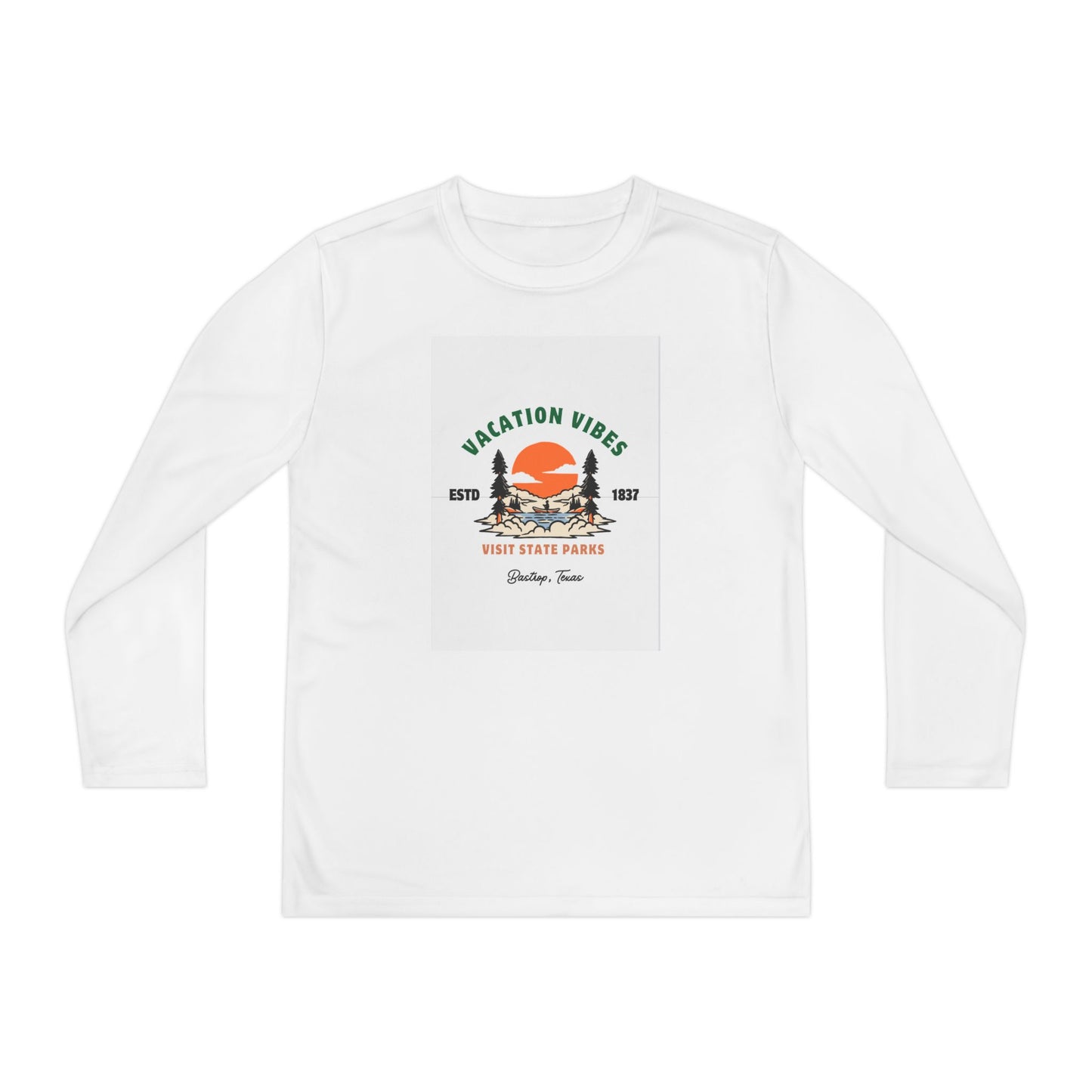 Youth Long Sleeve Tee for Fall/Winter.  Comfortable Warm Shirt