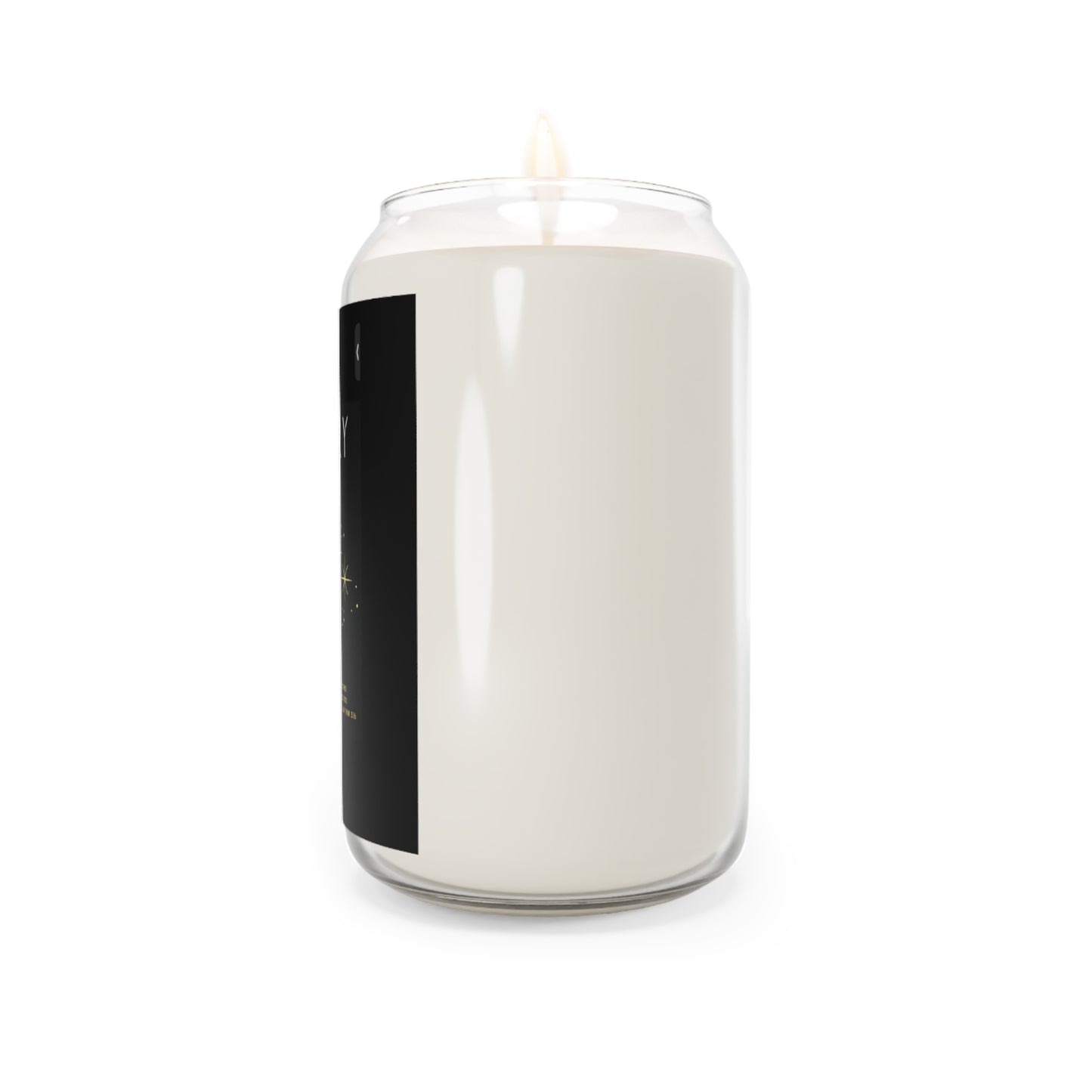 Scented Soy Candle 'Glory' is environmentally safe, long burning.